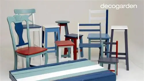покрасить деревянные стулья