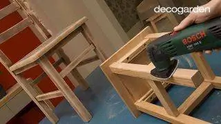 Покраска деревянных стульев - шаг 3