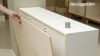 Как сделать американскую кухонную барную стойку - шаг 7 Как сделать американскую кухонную барную стойку - шаг 7