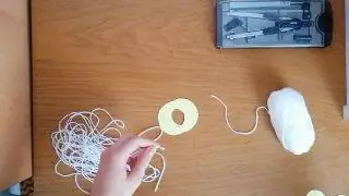 Как сделать помпон из шерсти - шаг 5 Как сделать помпон из шерсти - шаг 5