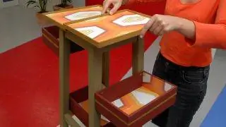 Как превратить табуретку в мебель для прихожей - Шаг 7