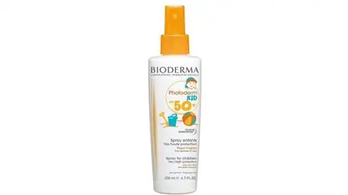 Лучшие солнцезащитные средства по версии OCU: Bioderma Photoderm Kid Spray SPF50