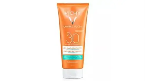 Лучшие солнцезащитные кремы по версии OCU: VICHY IDEAL CAPITAL SOLEIL MOISTURIZING MILK SPF30
