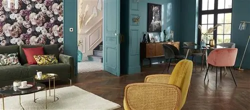 Как сочетать старую мебель в комнате с новой?