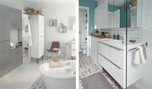 Мебель для ванной комнаты GoodHome Imandra. © Касторама