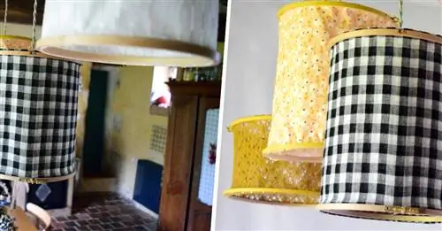 Учебник: Изготовление абажуров из ткани менее чем за 10 евро