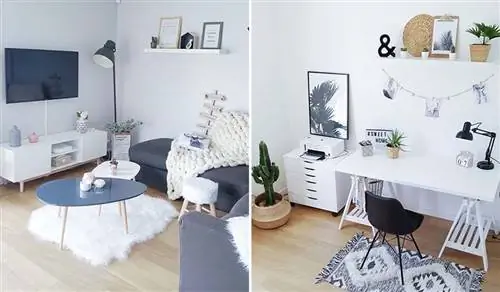 Скандинавский ТВ-уголок / amelia_homedeco