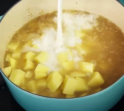 Рецепт супа из запеченного картофеля с начинкой - Рецепты сливочного супа Рецепт супа из запеченного картофеля с начинкой - Рецепты сливочного супа
