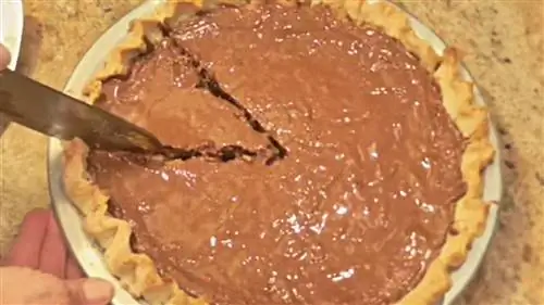 Рецепт вкусного старомодного пирога с шоколадной помадкой