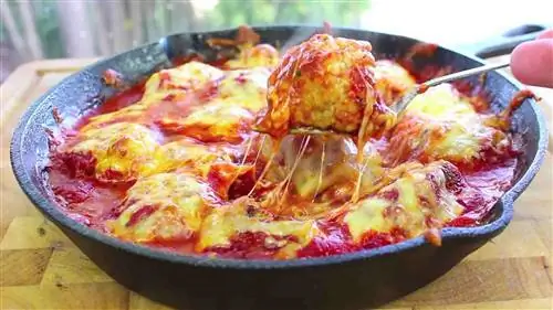 Рецепт куриных фрикаделек с пармезаном