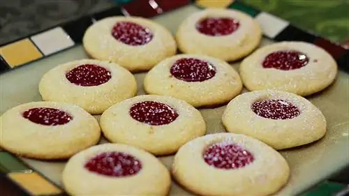 Рецепт печенья с отпечатками пальцев из 6 ингредиентов
