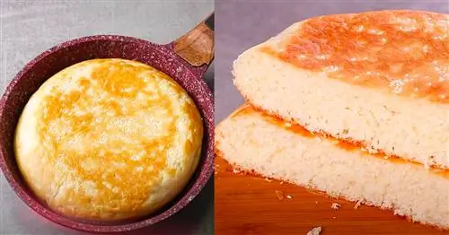 Как испечь хлеб на сковороде