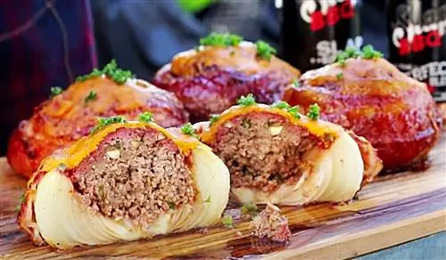 Рецепт фаршированных луковых бомбочек