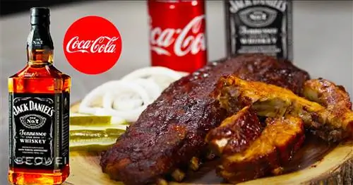 Рецепт ребрышек барбекю с Jack’n’Coke