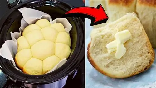 Простой рецепт обеденных булочек с медом и маслом в мультиварке
