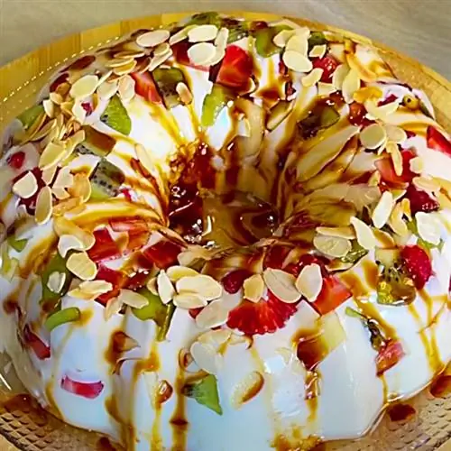 Форма для пудинга из ирисок - простая форма для фруктов с карамелью - рецепт формы для желе Форма для пудинга из ирисок - простая форма для фруктов с карамелью - рецепт формы для желе
