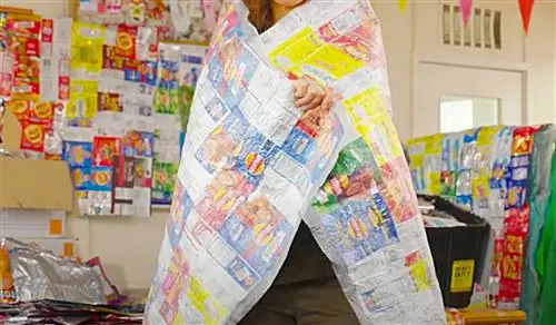 Чехлы для спальных мешков Crisp Packet для бездомных