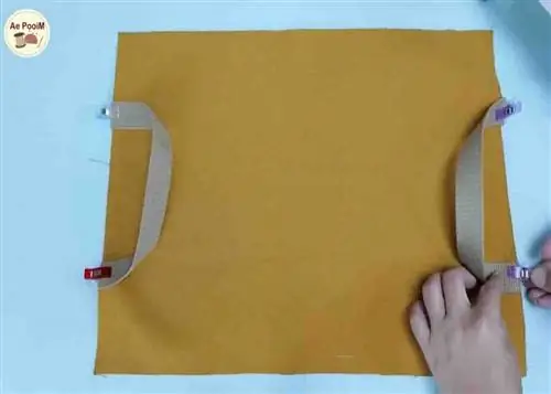 Крепление ручек сумки. Крепление ручек сумки.