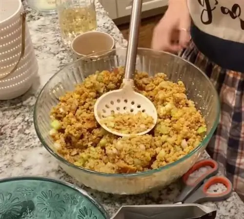 Легкая кето-заправка для кукурузного хлеба Легкая кето-заправка для кукурузного хлеба