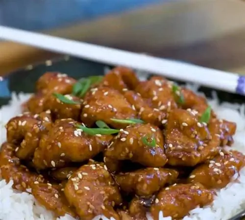 Как приготовить курицу с кунжутом