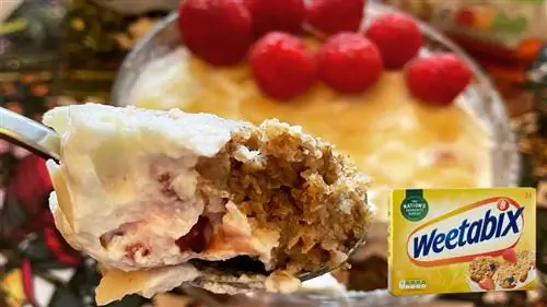 Рецепт чизкейка Weetabix в Tiktok