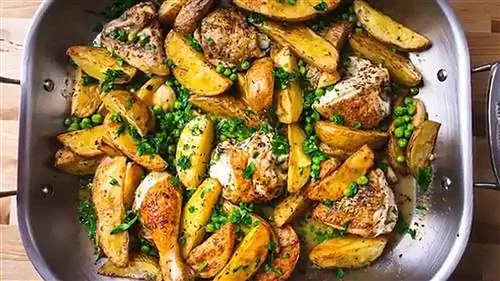 Рецепт курицы и картофеля по-чикагски
