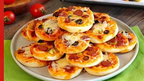 Простой рецепт закусок для пиццы