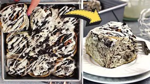 Очень простой рецепт булочек с корицей Орео
