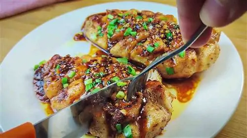 15-минутный рецепт курицы с медом и чесноком