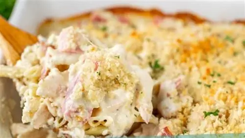 Рецепт запеканки «Кордон Блю» с курицей