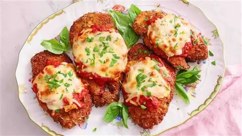 Лучший рецепт курицы с пармезаном