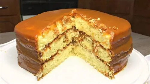Классический рецепт южного карамельного торта
