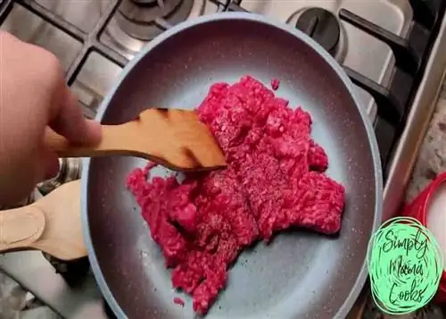 Разделка и приготовление говяжьего фарша