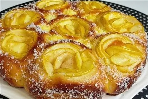 Торт бриошь со сливками и яблоками: покажу, как приготовить