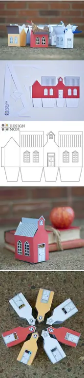 Бесплатные печатные шаблоны School House Box (бело-желтого и красного цветов) от Design Mom: https://www.designmom.com/2013/06/the-perfectt-school-house-gift-box/