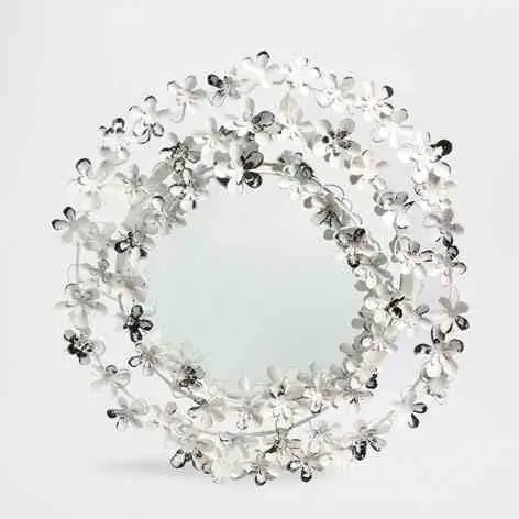 декоративные зеркала цветы zara home декоративные зеркала цветы zara home