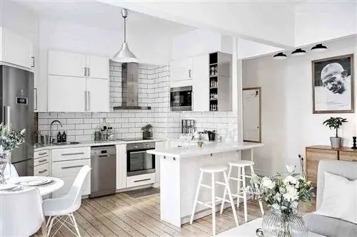 Закрытая или открытая кухня? Преимущества и недостатки 7