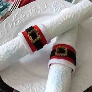 кольца для салфеток санта клауса кольца для салфеток санта клауса