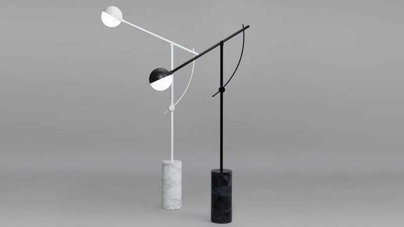 Лампа Balancer Yuue Design опускается, как набор весов