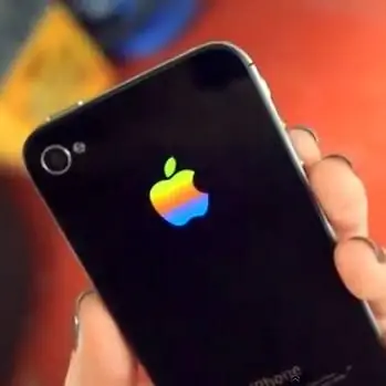 Мод светящегося логотипа для iPhone 4/4s
