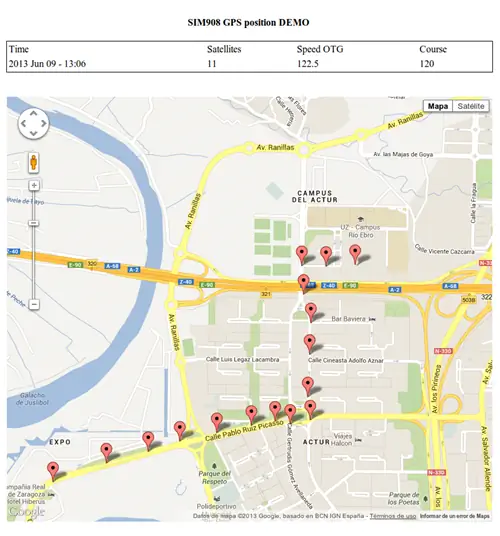 Автомобильный трекер на базе Arduino с GPS+GPRS