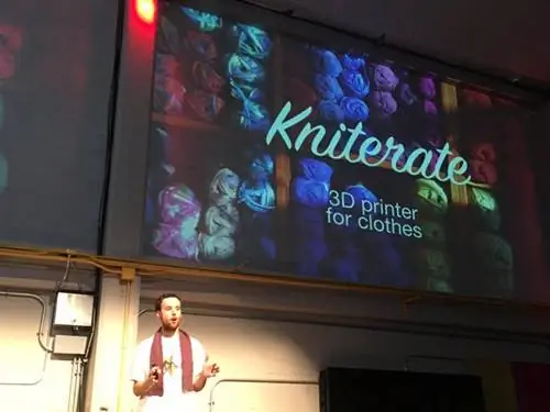 Вяжите свою одежду в 3D с помощью Kniterate