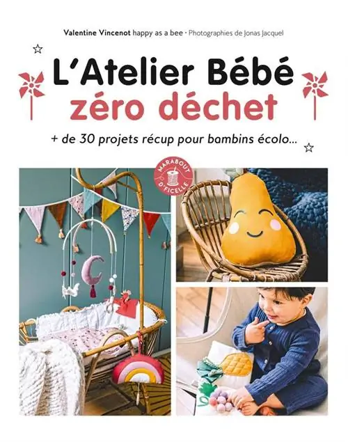 The Zero Waste Baby Workshop, текст Валентина Винсено, фотографии Йонаса Жакеля, опубликовано Marabout, 12,90 евро The Zero Waste Baby Workshop, текст Валентина Винсено, фотографии Йонаса Жакеля, опубликовано Marabout, 12,90 евро