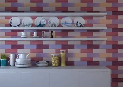 15 трендов плитки для кухонного фартука и пола
