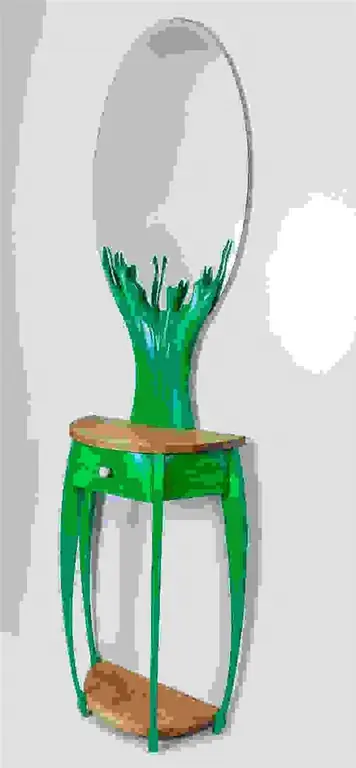 ImageSpider Mirror Tree Meble Autorskie Jurkowski Необычное хранилище для гостиной