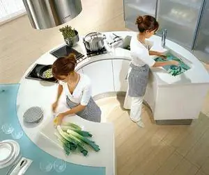 Круглые кухни Artika и Integra от Pedini – сейчас в тренде