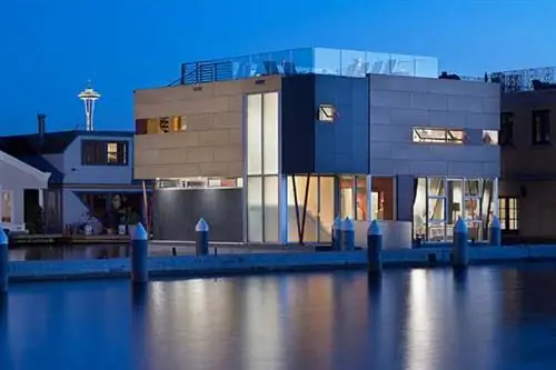 Плавучий дом от Vandeventer + Carlander Architects - Роскошная жизнь на озере Юнион, Сиэтл