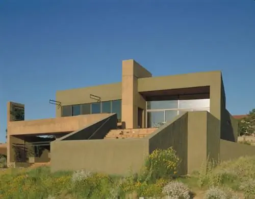 west mesa house 2 Дом в пустыне в Альбукерке от современного архитектора Антуана Предока