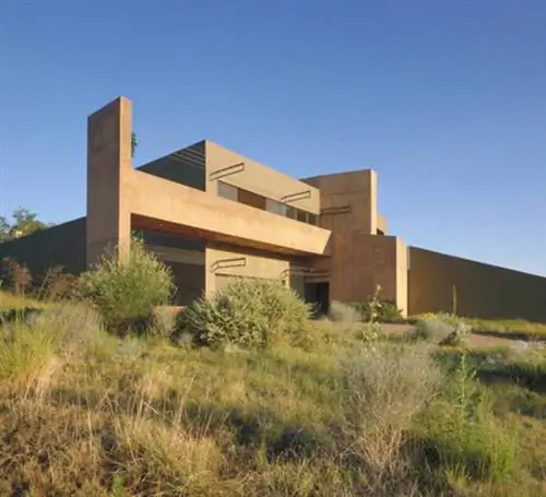 west mesa house 1 Дом в пустыне в Альбукерке от современного архитектора Антуана Предока