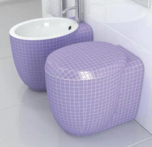 керамическая ванна с мозаикой 4 Декоративные туалеты и биде от Stile - Mosaiko керамическая ванна с мозаикой 4 Декоративные туалеты и биде от Stile - Mosaiko